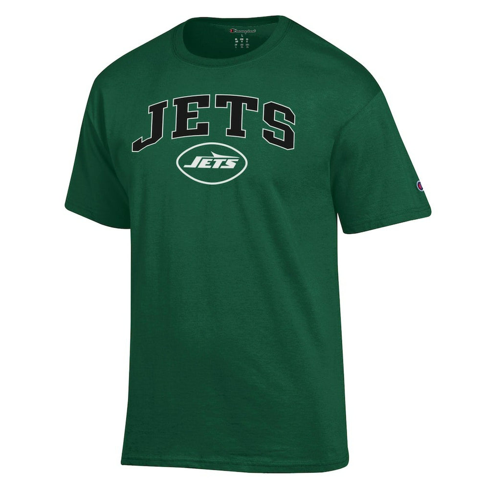 New York Jets Champion Arch Over Logo T-Shirt