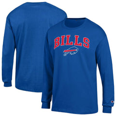 Buffalo Bills Champion Arch Over Logo Long Sleeve T-Shirt