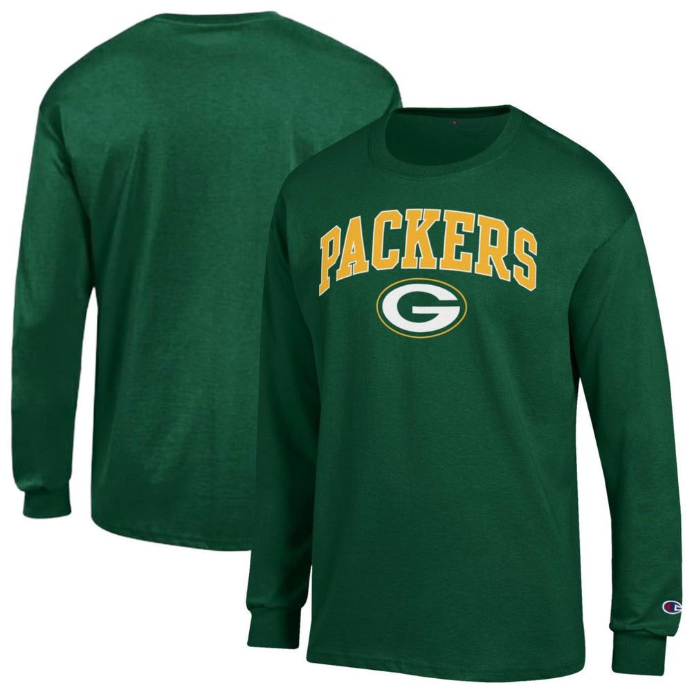 Green Bay Packers Champion Arch Over Logo Long Sleeve T-Shirt