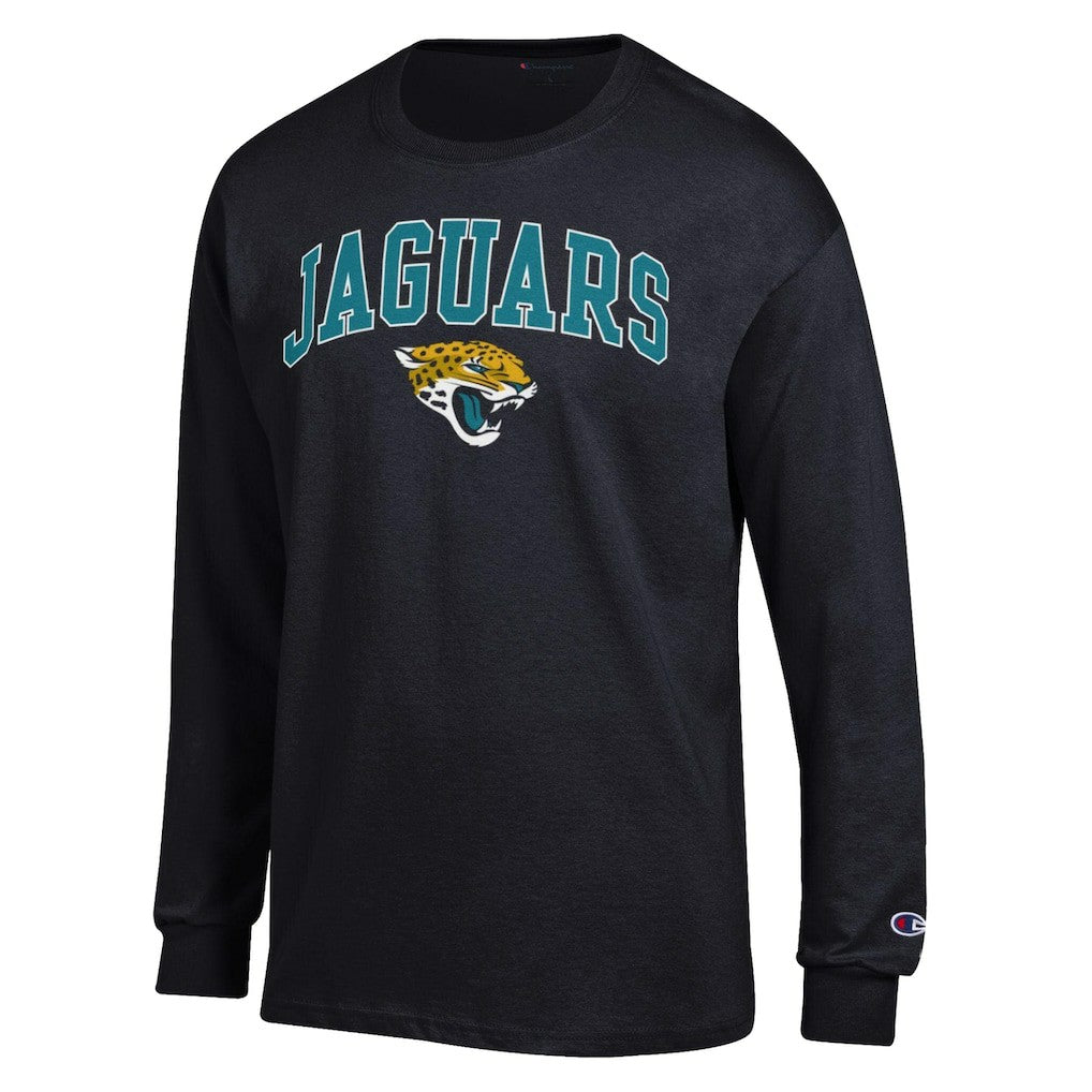 Jacksonville Jaguars Champion Arch Over Logo Long Sleeve T-Shirt