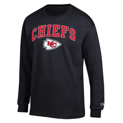 Kansas City Chiefs Champion Arch Over Logo Long Sleeve T-Shirt