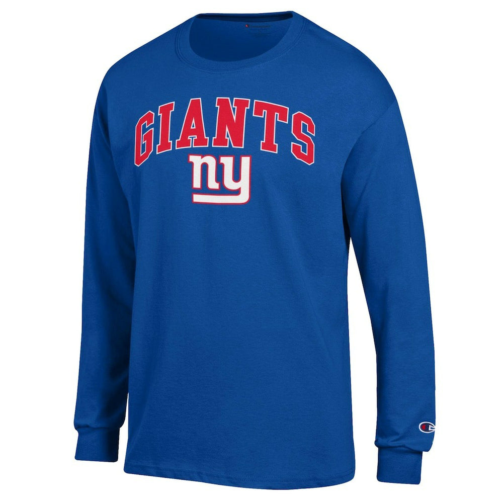 New York Giants Champion Arch Over Logo Long Sleeve T-Shirt