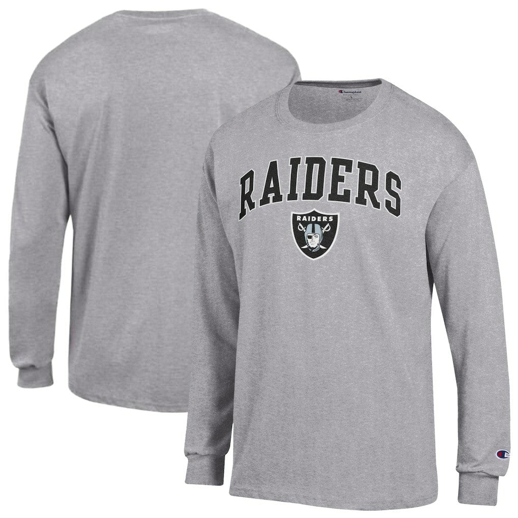Las Vegas Raiders Champion Arch Over Logo Long Sleeve T-Shirt