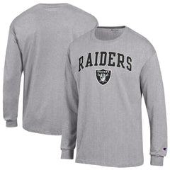 Las Vegas Raiders Champion Arch Over Logo Long Sleeve T-Shirt