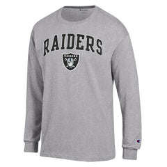 Las Vegas Raiders Champion Arch Over Logo Long Sleeve T-Shirt