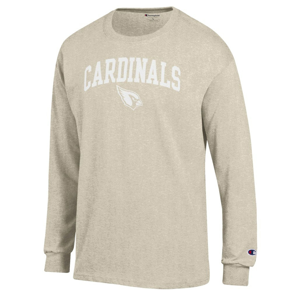 Arizona Cardinals Champion White Ink Jersey Long Sleeve T-Shirt