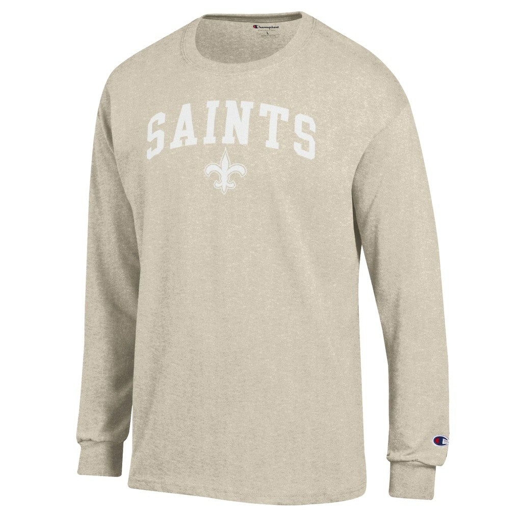 New Orleans Saints Champion White Ink Jersey Long Sleeve T-Shirt