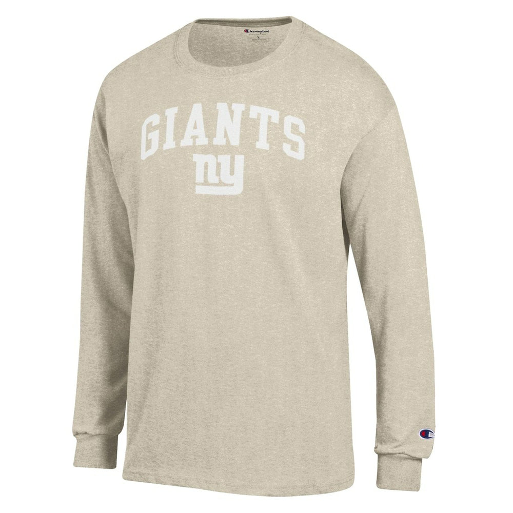 New York Giants Champion White Ink Jersey Long Sleeve T-Shirt