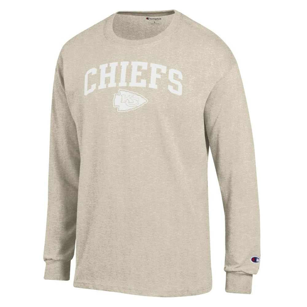 Kansas City Chiefs Champion White Ink Jersey Long Sleeve T-Shirt