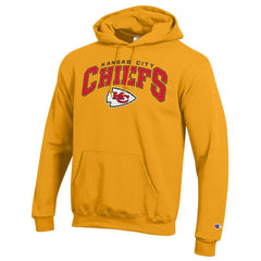 Kansas City Chiefs Champion Powerblend Arch over Logo Hoodie