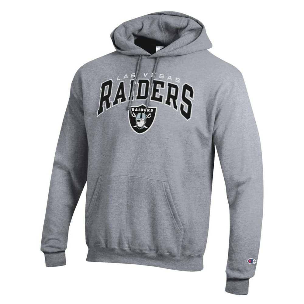 Las Vegas Raiders Champion Powerblend Arch over Logo Hoodie
