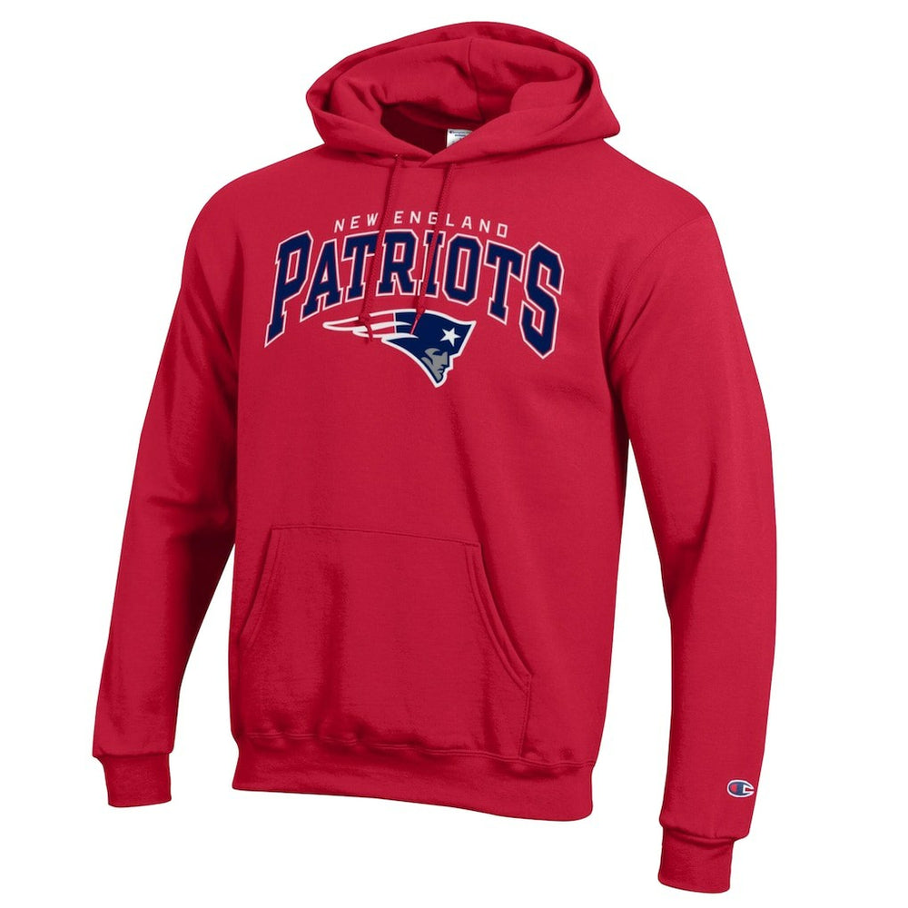 New England Patriots Champion Powerblend Arch over Logo Hoodie