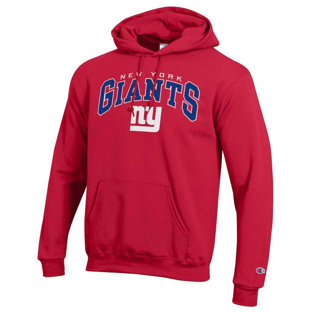 New York Giants Champion Powerblend Arch over Logo Hoodie