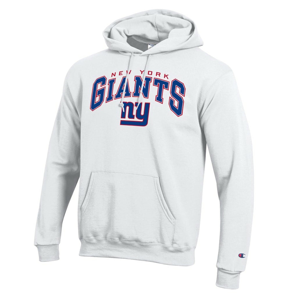 New York Giants Champion Powerblend Arch over Logo Hoodie