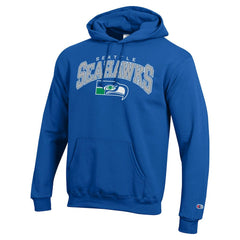 Seattle Seahawks Champion Powerblend Arch over Logo Hoodie