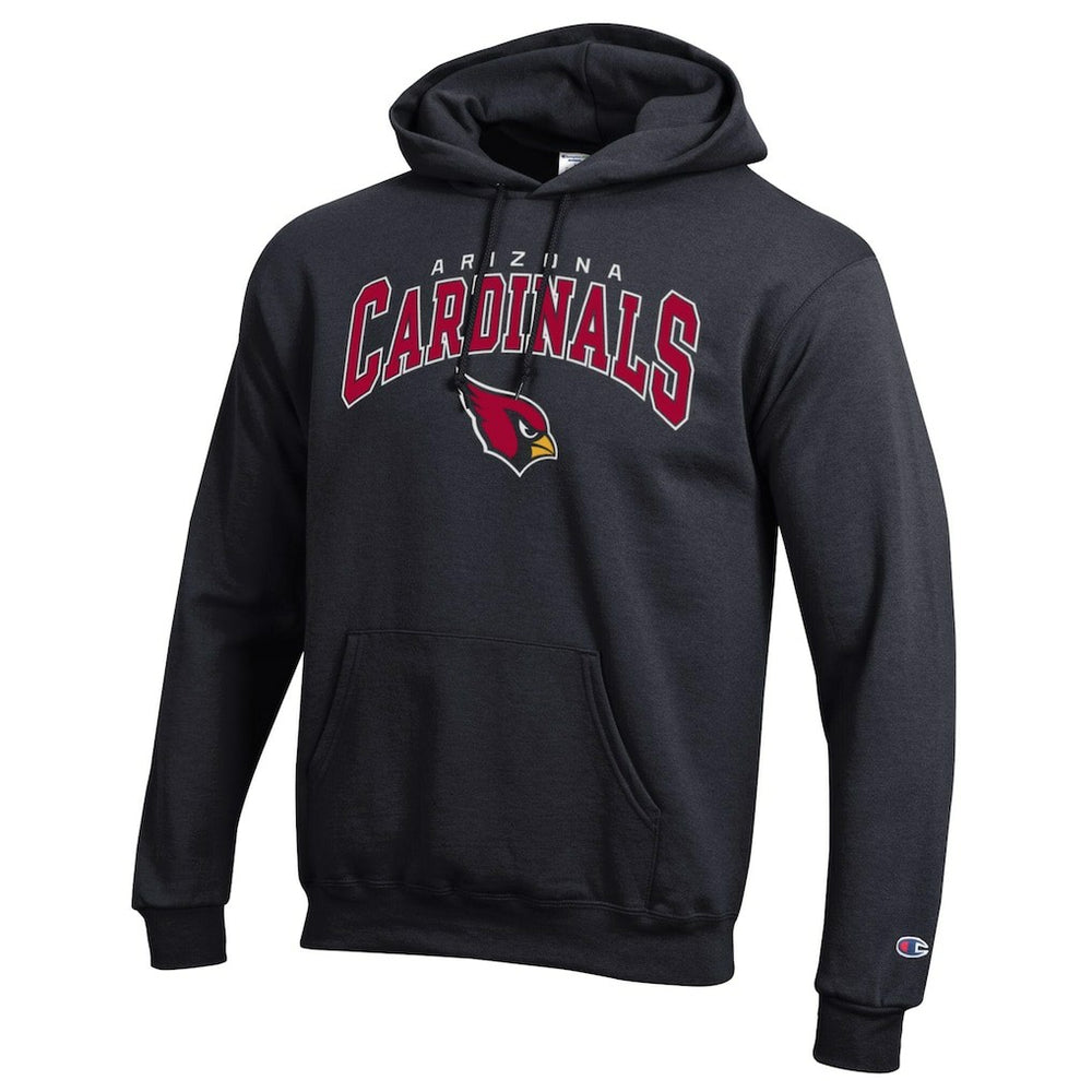 Arizona Cardinals Champion Powerblend Arch over Logo Hoodie