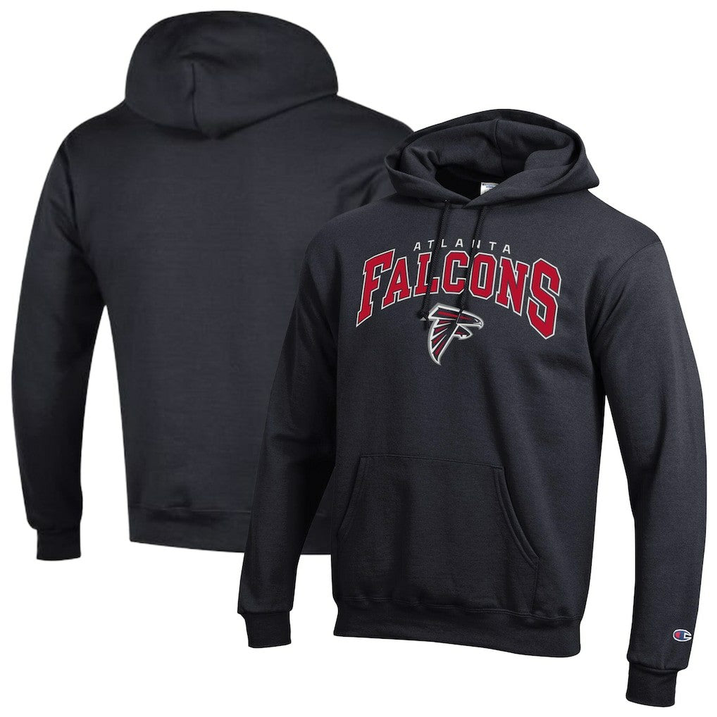 Atlanta Falcons Champion Powerblend Arch over Logo Hoodie