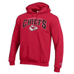 Kansas City Chiefs Champion Powerblend Arch over Logo Hoodie