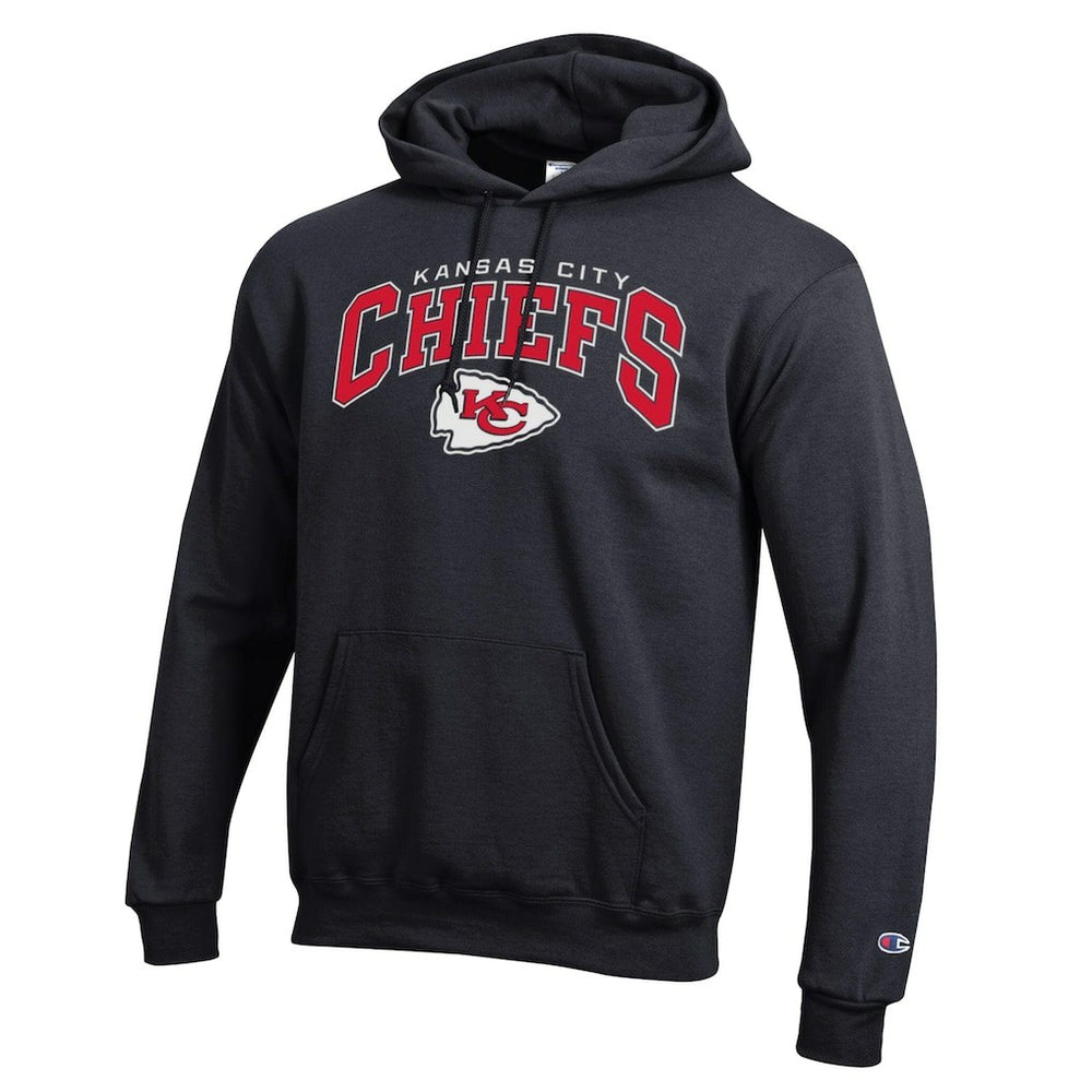 Kansas City Chiefs Champion Powerblend Arch over Logo Hoodie