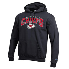 Kansas City Chiefs Champion Powerblend Arch over Logo Hoodie