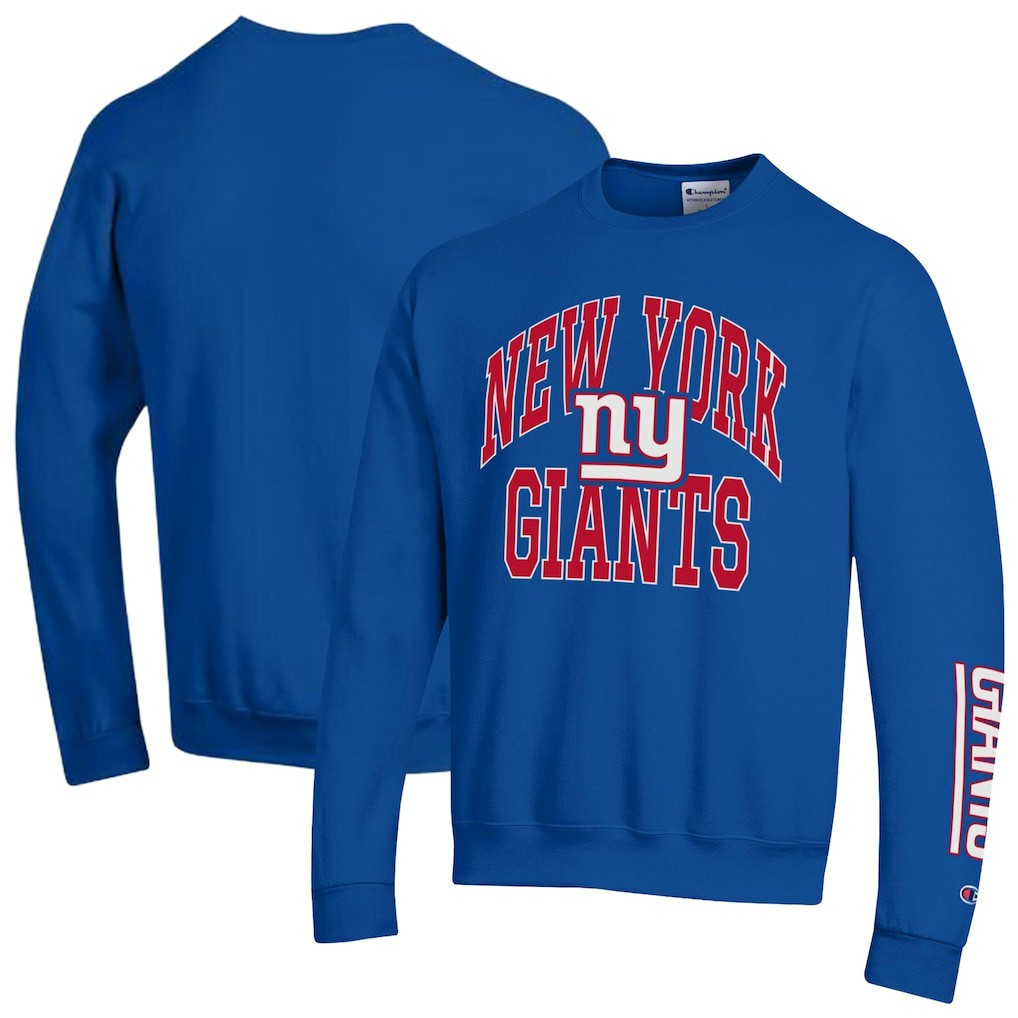 New York Giants Champion Powerblend Fleece Sweatshirt