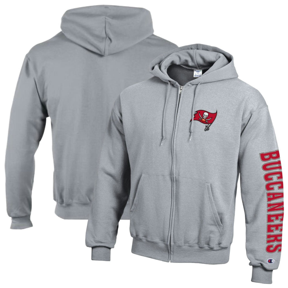 Tampa Bay Buccaneers Champion Powerblend Fleece Full-Zip Hoodie