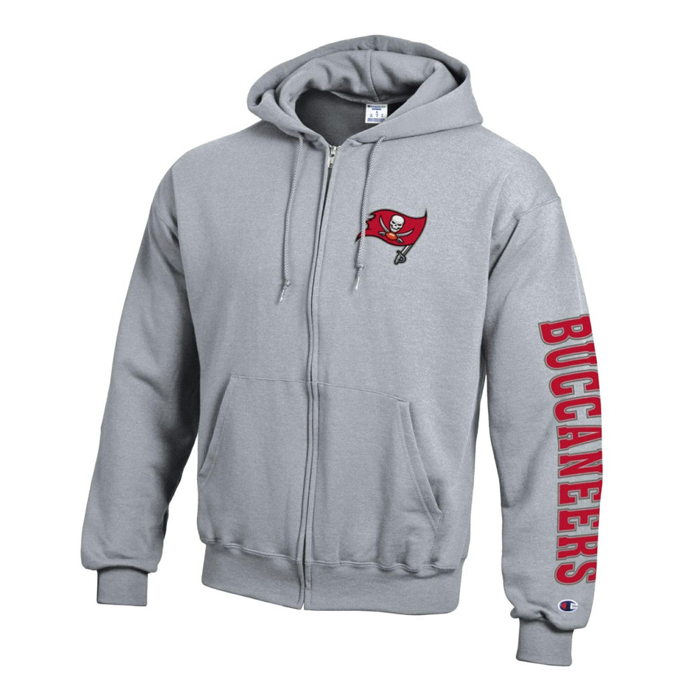 Tampa Bay Buccaneers Champion Powerblend Fleece Full-Zip Hoodie