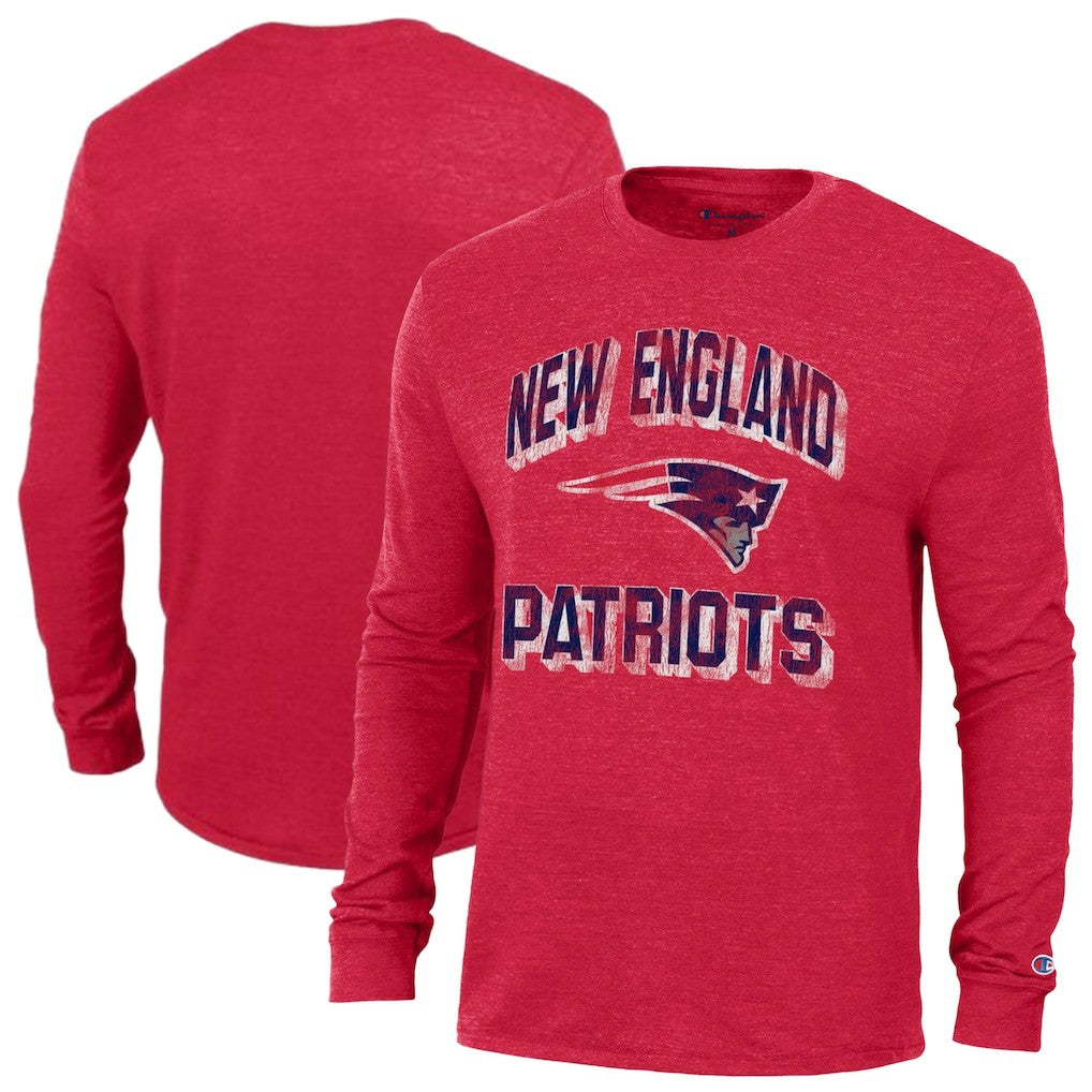 New England Patriots Champion Ultimate Tri-Blend Long Sleeve T-Shirt