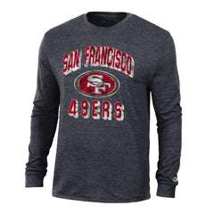 San Francisco 49ers Champion Ultimate Tri-Blend Long Sleeve T-Shirt