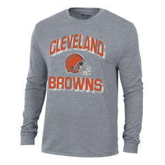 Cleveland Browns Champion Ultimate Tri-Blend Long Sleeve T-Shirt