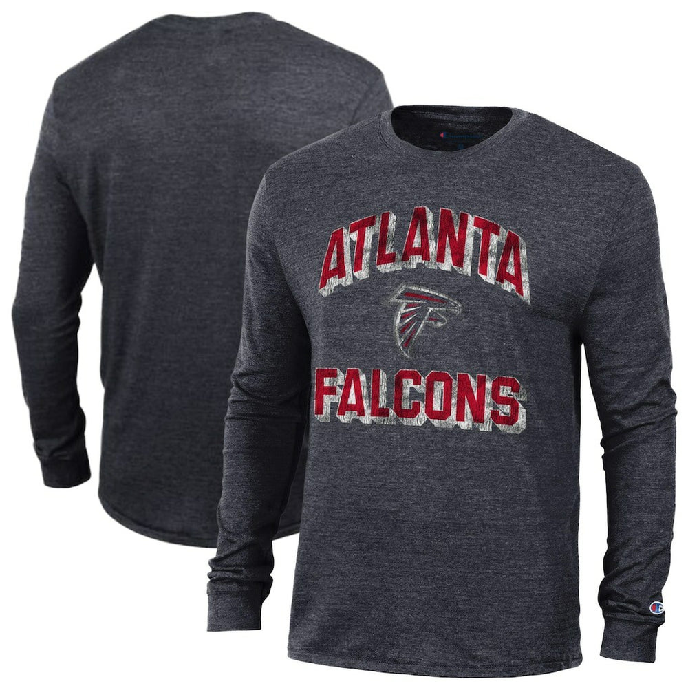 Atlanta Falcons Champion Ultimate Tri-Blend Long Sleeve T-Shirt