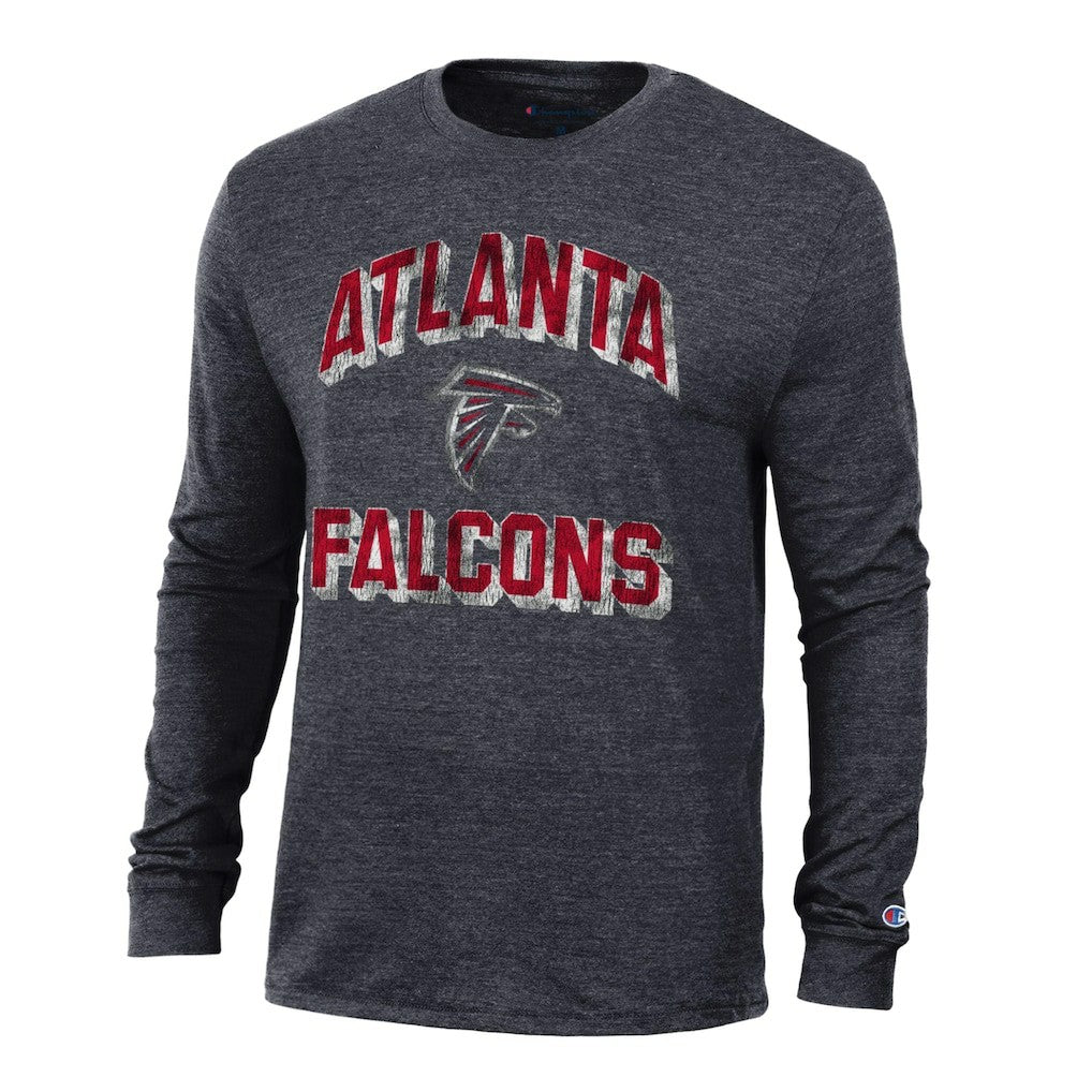 Atlanta Falcons Champion Ultimate Tri-Blend Long Sleeve T-Shirt