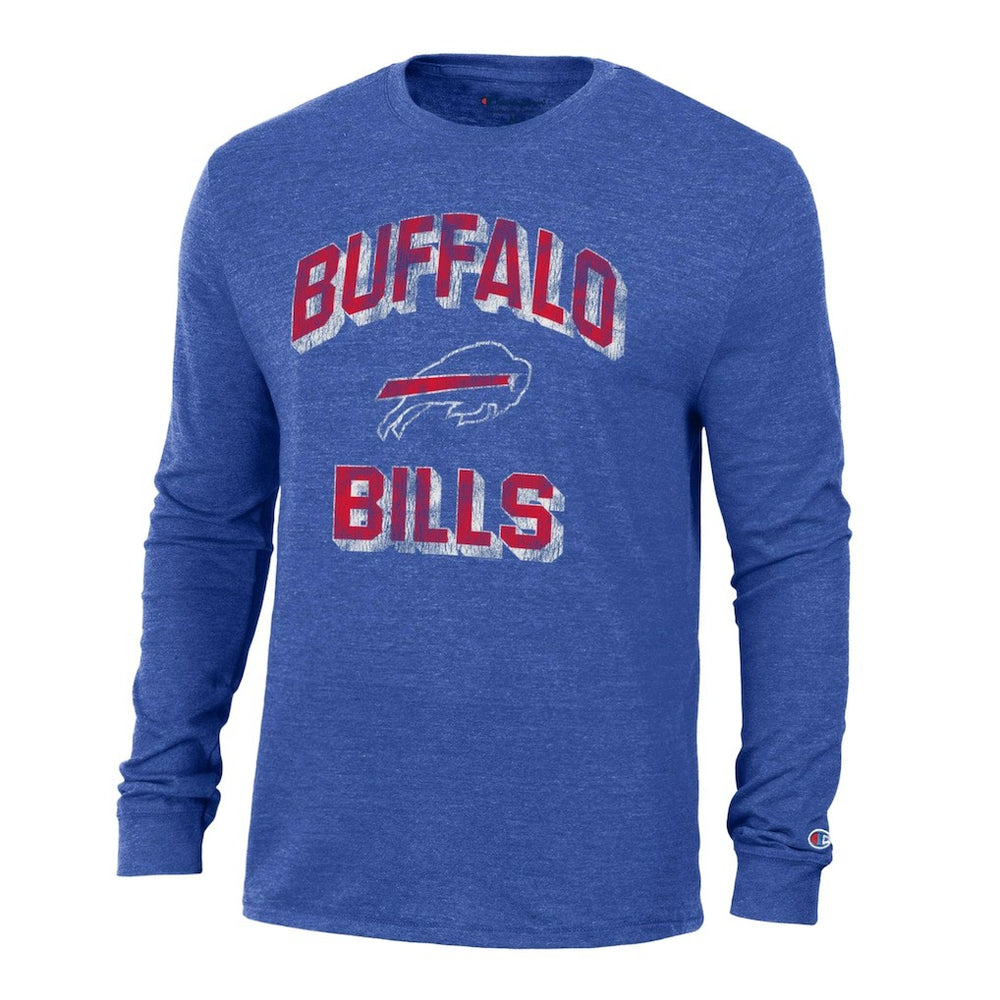 Buffalo Bills Champion Ultimate Tri-Blend Long Sleeve T-Shirt