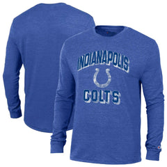 Indianapolis Colts Champion Ultimate Tri-Blend Long Sleeve T-Shirt