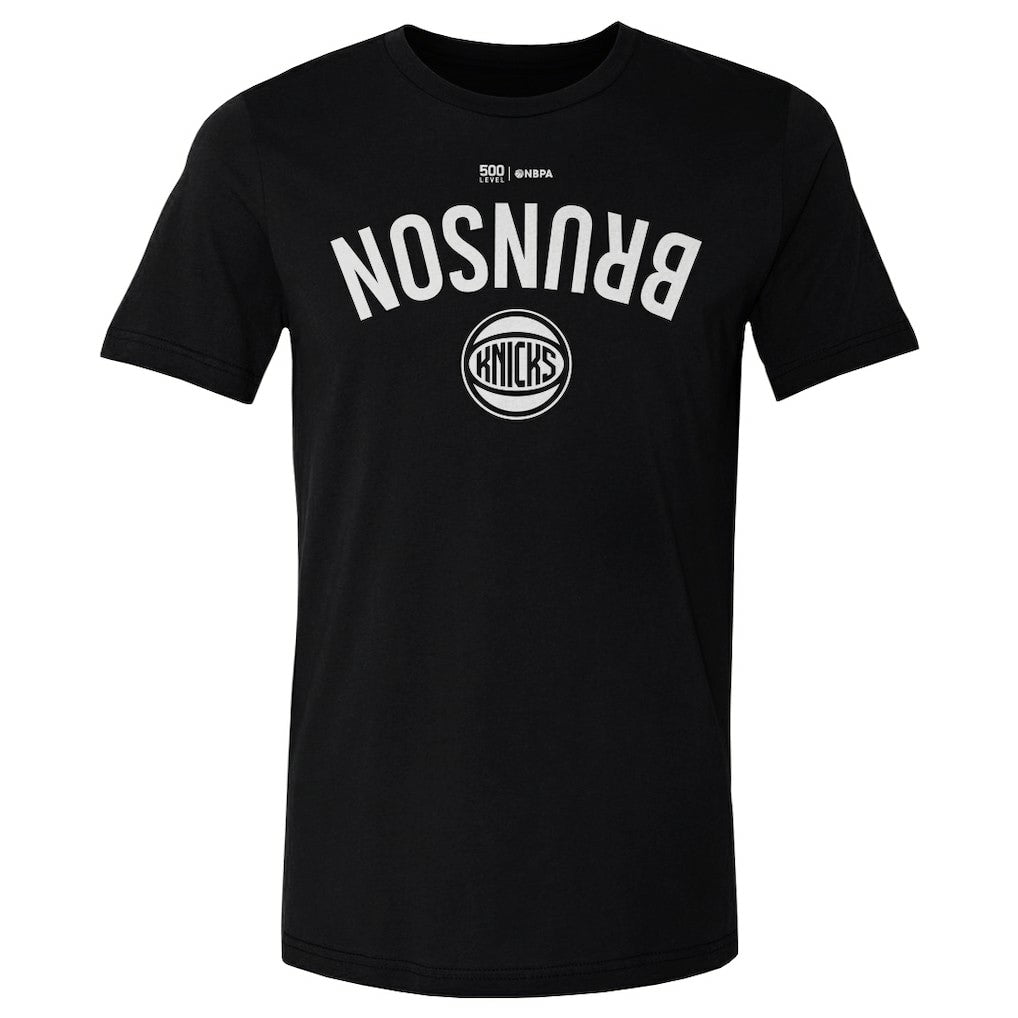 Jalen Brunson New York Knicks 500 Level Invert T-Shirt For Sale