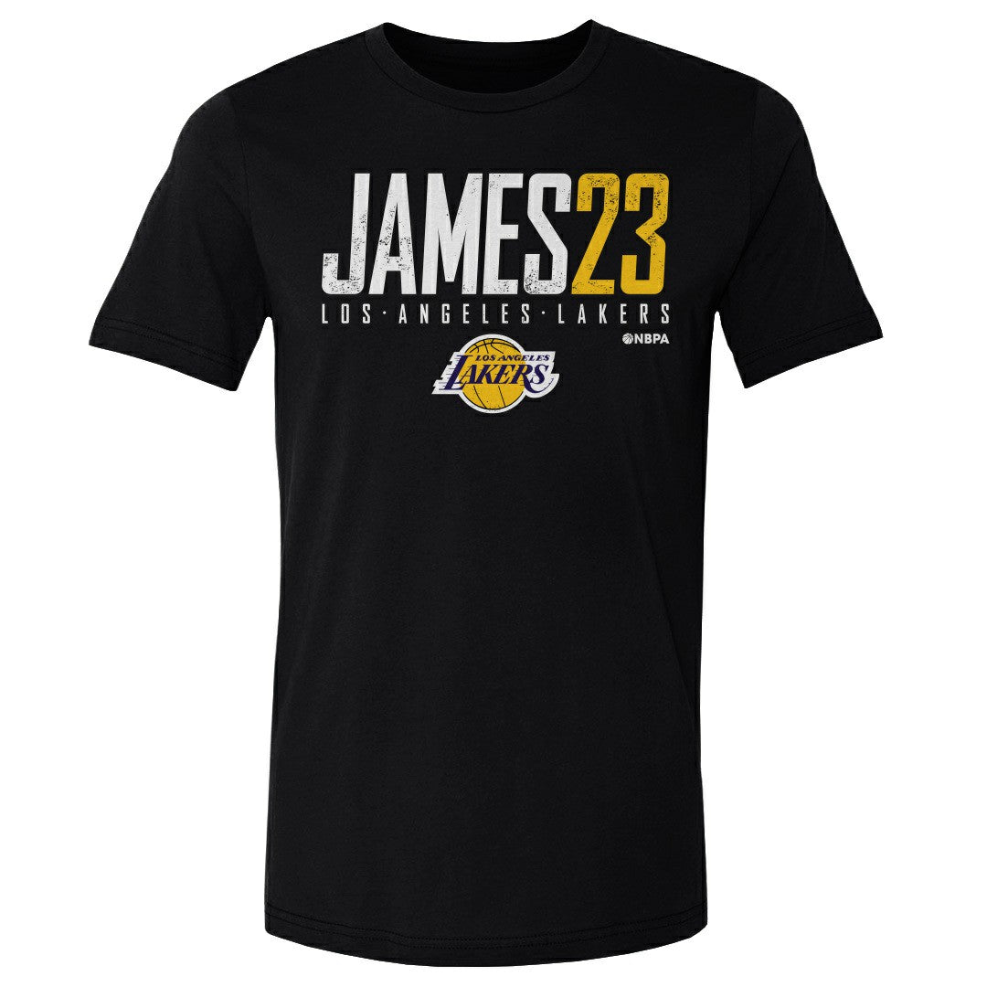 LeBron James Los Angeles Lakers 500 Level Elite T-Shirt For Sale
