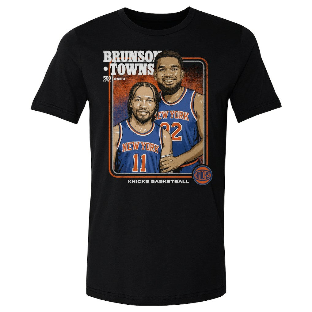 Jalen Brunson, Karl-Anthony Towns New York Knicks 500 Level Stepbrothers T-Shirt Online