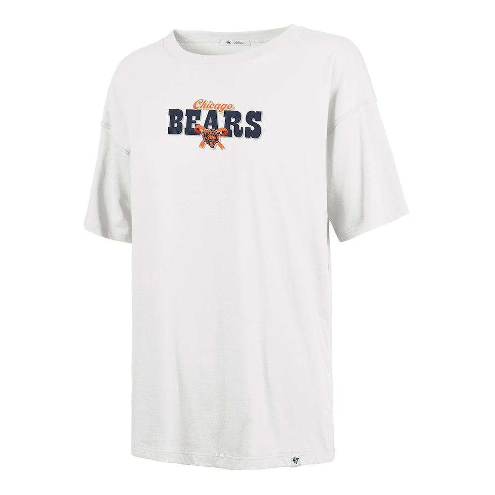 Chicago Bears 47 brand '47 Women's Bow & Banner Sadie T-Shirt