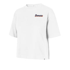 Denver Broncos 47 brand '47 Women's Collage Script Reed City T-Shirt