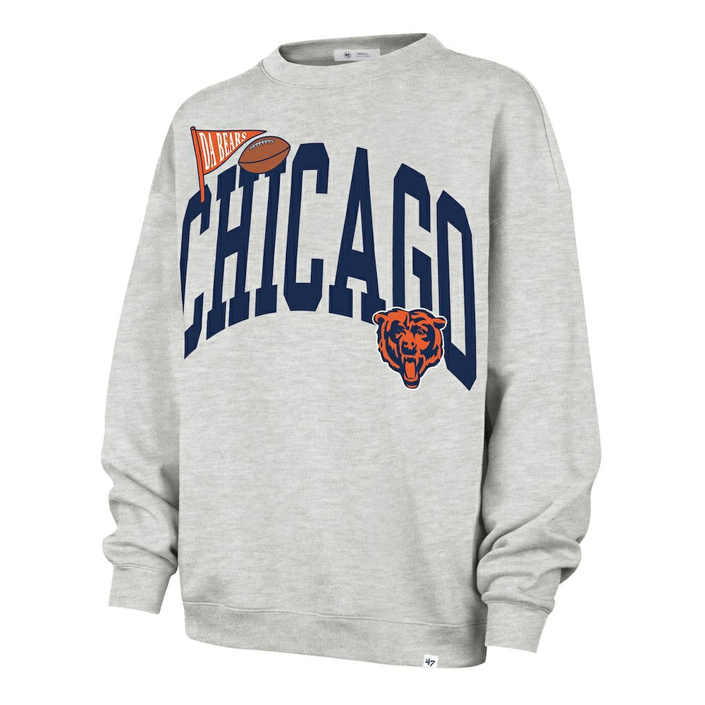 Chicago Bears 47 brand '47 Women's Arched Icon Oversized Sweatshirt