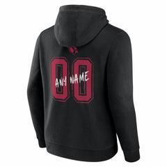 Arizona Cardinals  Hustle Personalized Name & Number Hoodie