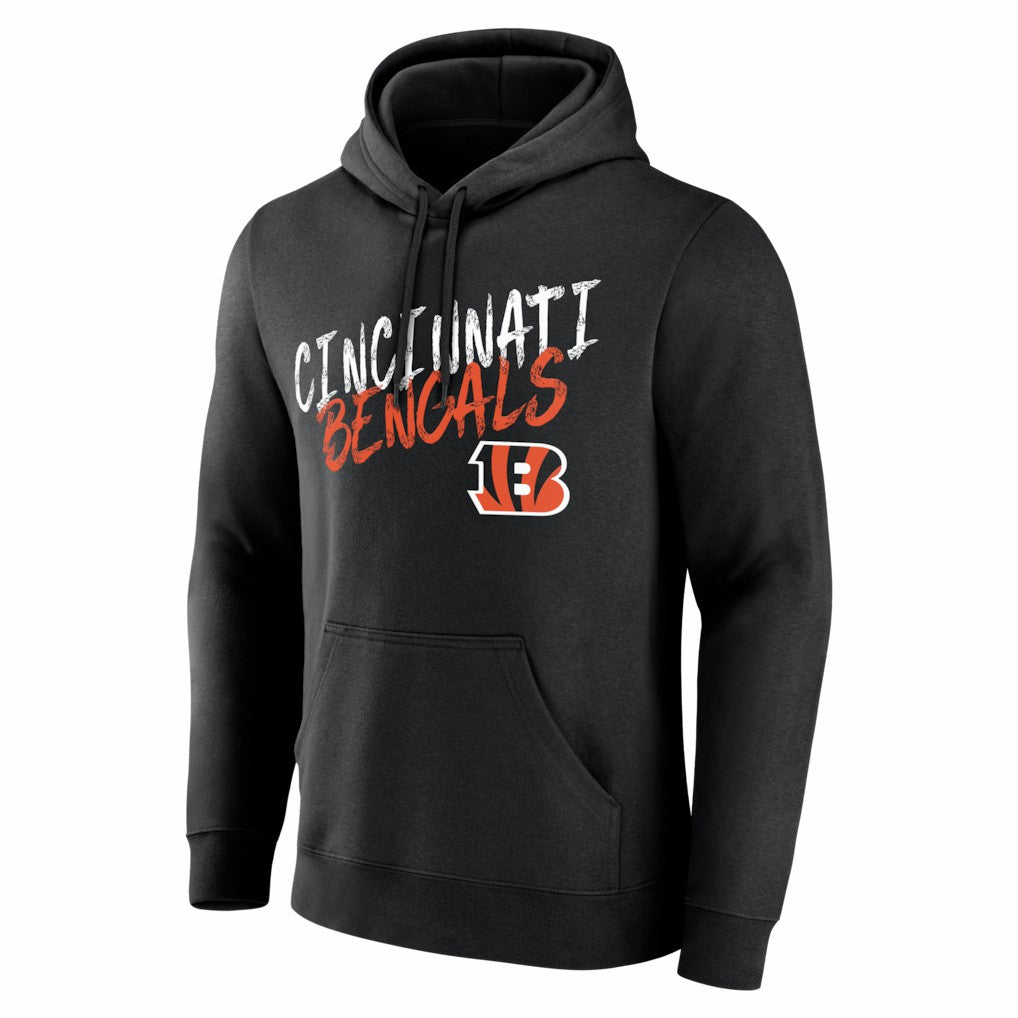 Cincinnati Bengals  Hustle Personalized Name & Number Hoodie