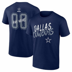 Dallas Cowboys  Hustle Personalized Name & Number T-Shirt