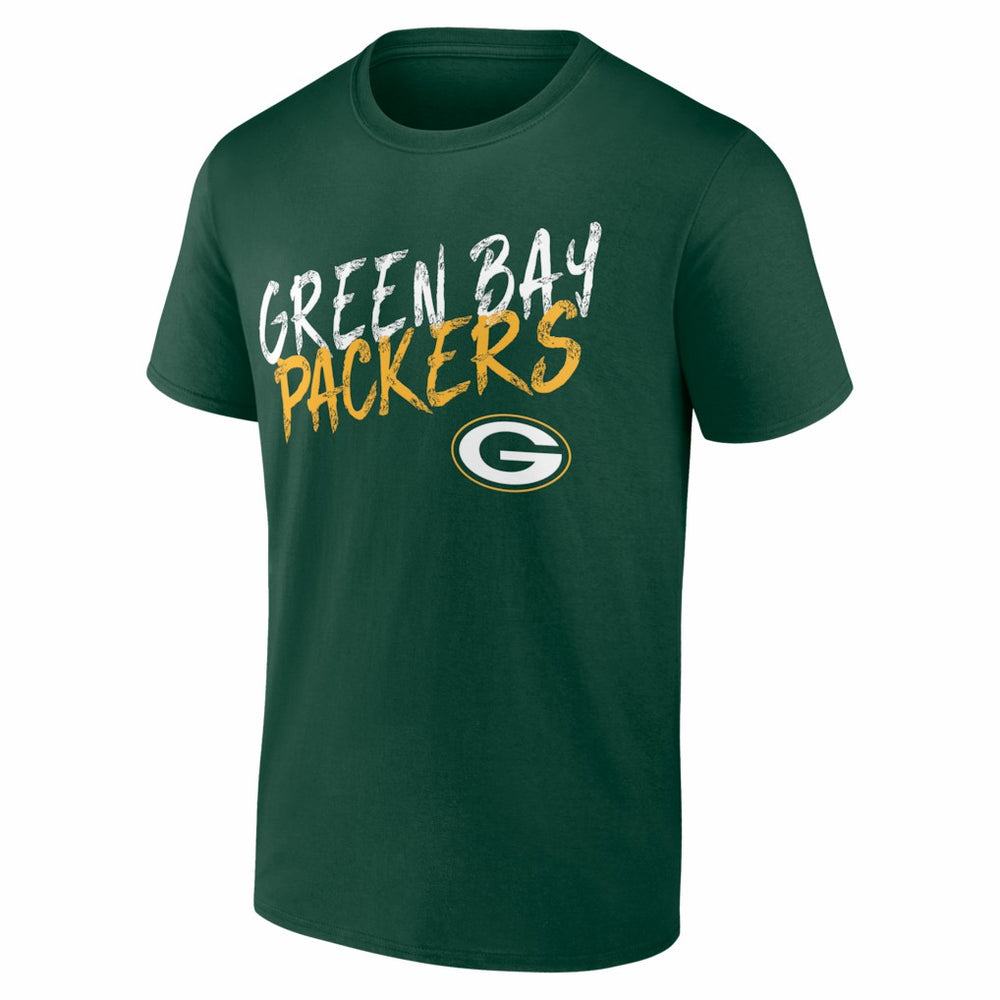 Green Bay Packers  Hustle Personalized Name & Number T-Shirt