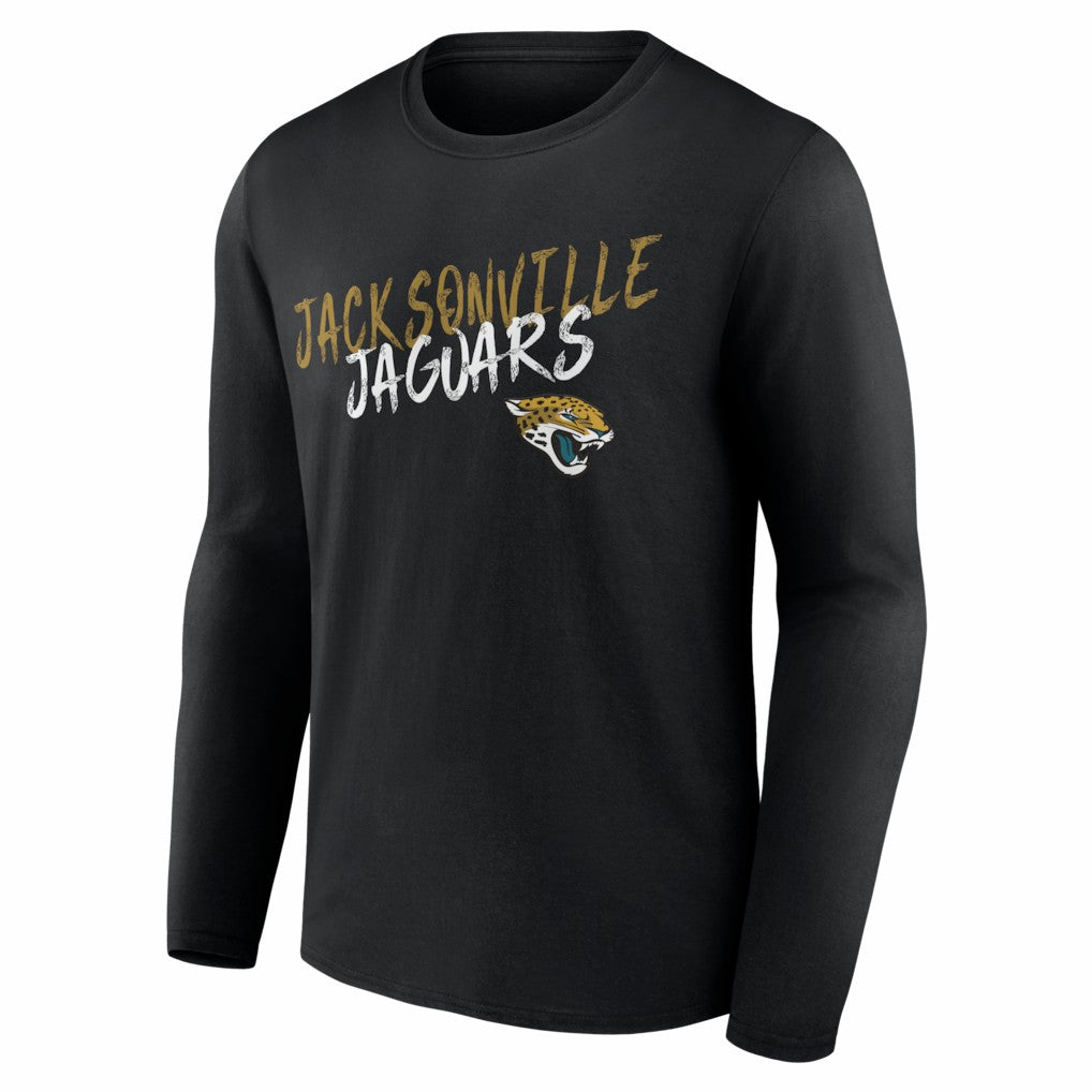 Jacksonville Jaguars  Hustle Personalized Name & Number Long Sleeve T-Shirt