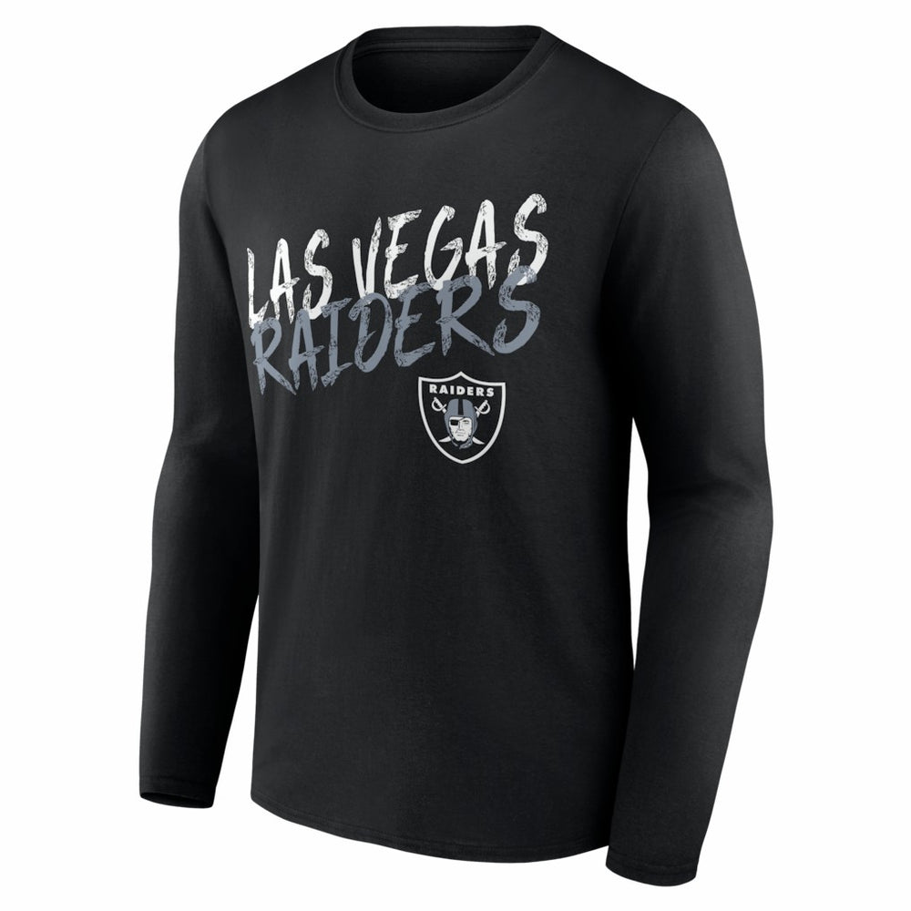 Las Vegas Raiders  Hustle Personalized Name & Number Long Sleeve T-Shirt