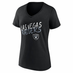 Las Vegas Raiders  Women's Hustle Personalized Name & Number V-Neck T-Shirt