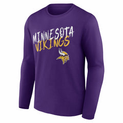 Minnesota Vikings  Hustle Personalized Name & Number Long Sleeve T-Shirt