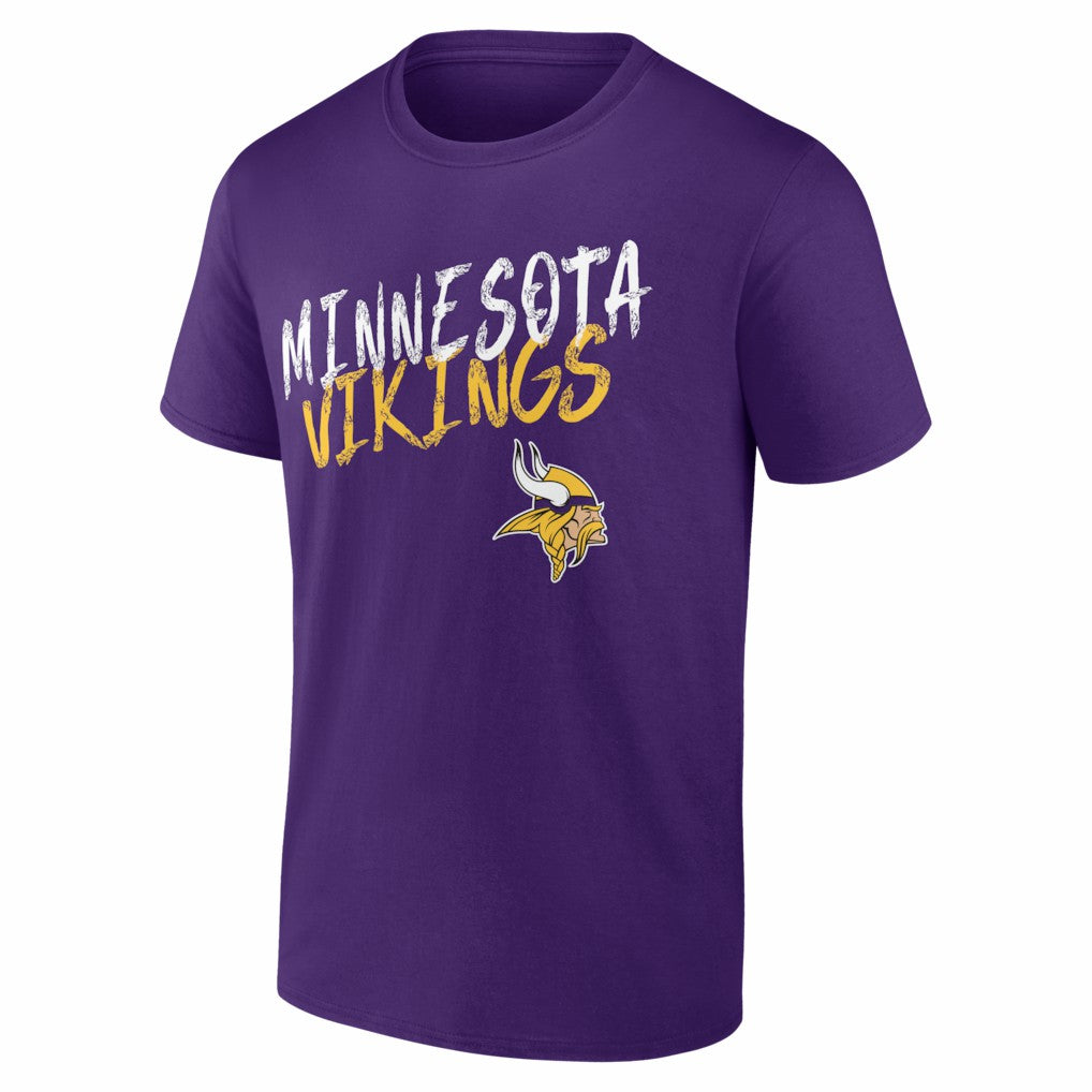 Minnesota Vikings  Hustle Personalized Name & Number T-Shirt
