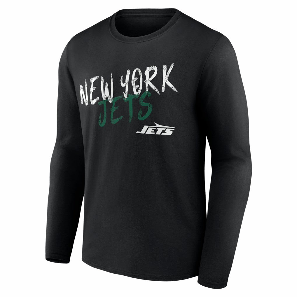 New York Jets  Hustle Personalized Name & Number Long Sleeve T-Shirt